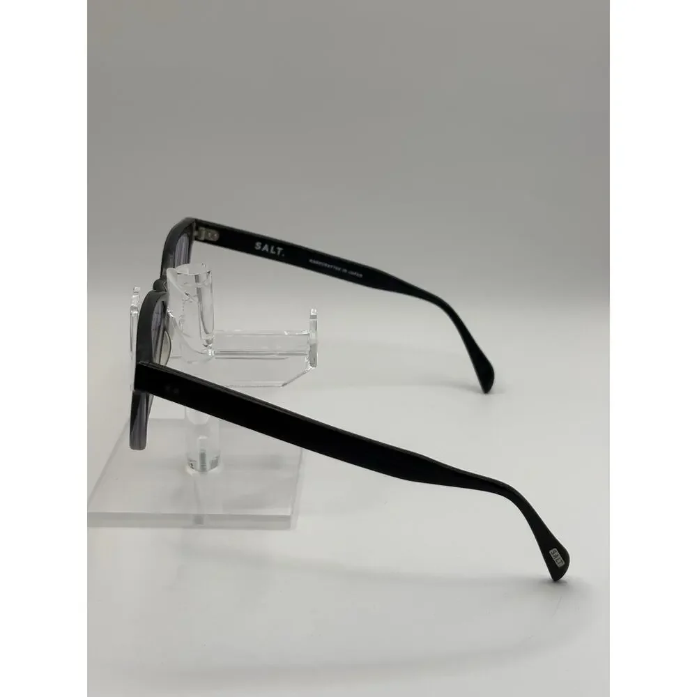 SALT Walter MLNDFG Eyeglasses Frames Black Gray Fade 54-18-151 Japan